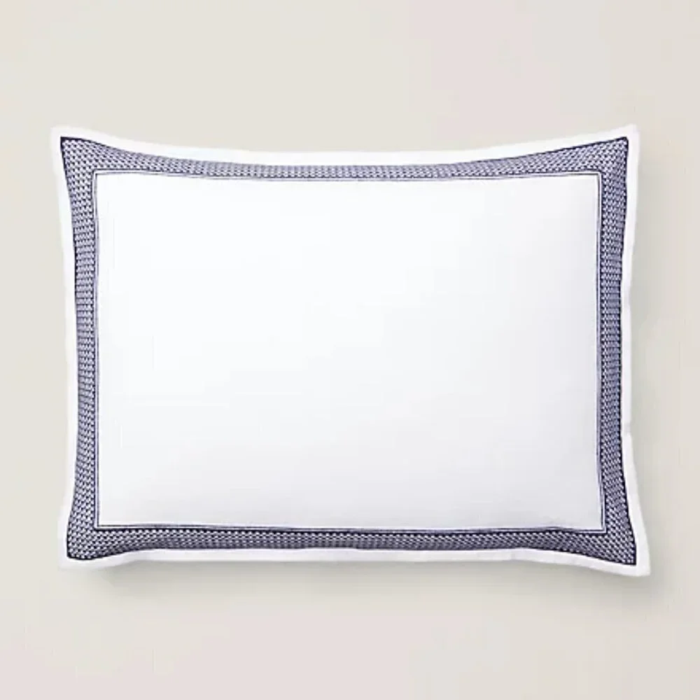 NWT - (set of 2) Ralph Lauren Blue and White Linen Whitby Throw Pillow 15